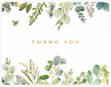 Boxed Premium Thank You - Eucalyptus