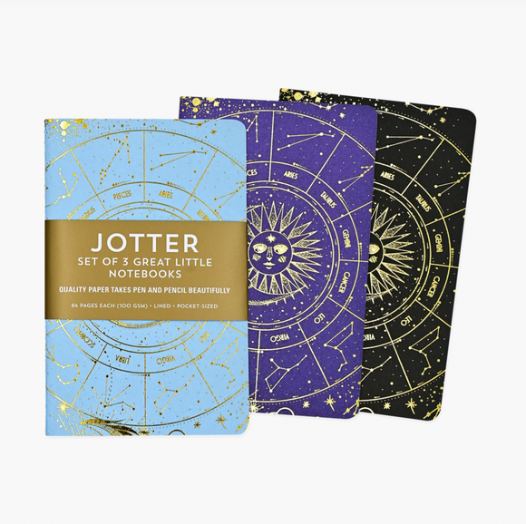 Celestial Jotter Set/3 Notebooks
