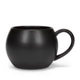 Matte Black Ball Mug