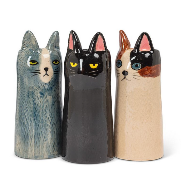 Skinny Cat Vase