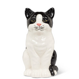 Tuxedo Cat Planters & Vase