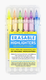 Erasable Highlighters set/6