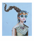 Girl with Sunglasses by Carlos Gamez de Francisco Boxed Notecards