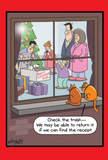 Christmas Humour - Check the Trash