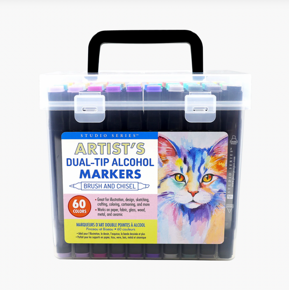 Studio Series Professional Alcohol Markers - 60 set