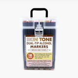 Studio Series Skin Tone Alcohol Markers - 18 set