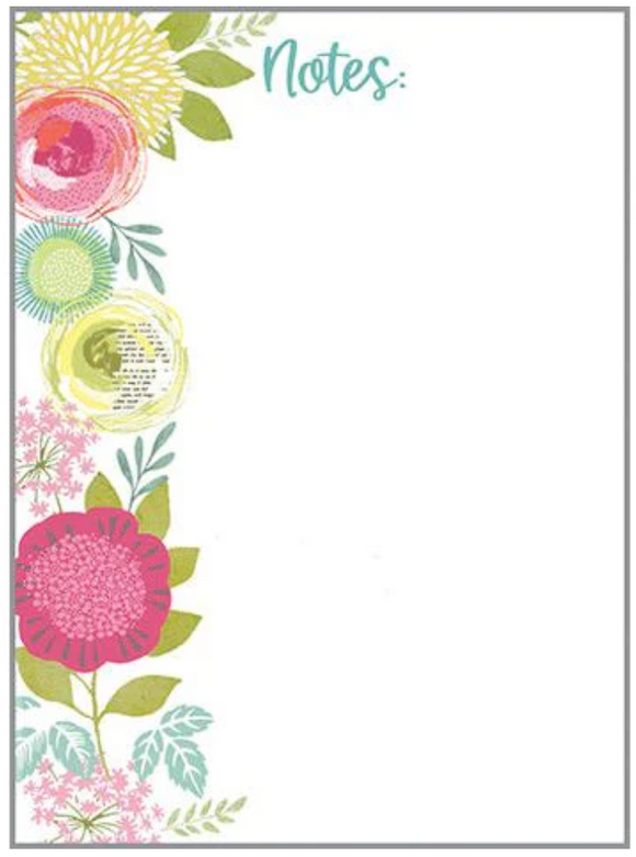 Mini Notepad - Blossoms & Blooms