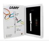 Lamy Safari All White Multi Ring Fountain Pen