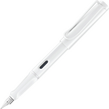 Lamy Safari All White Multi Ring Fountain Pen