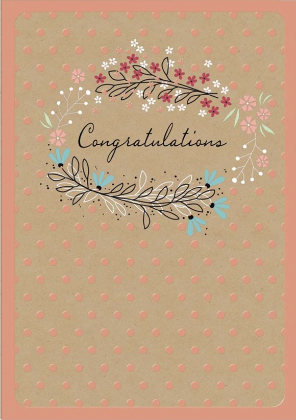 Congratulations - Copper Garland