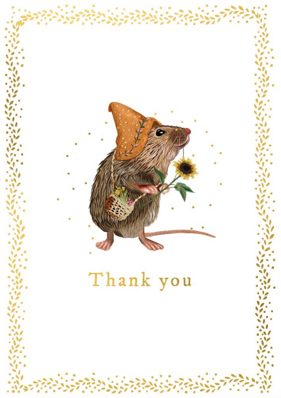 Thank You - Field Mouse