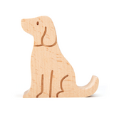 Dog Beechwood Phone Stand