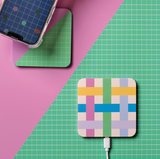 Bright Plaid Wireless Charger