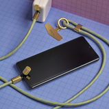 Charge & Carry Phone Lanyard - Blue