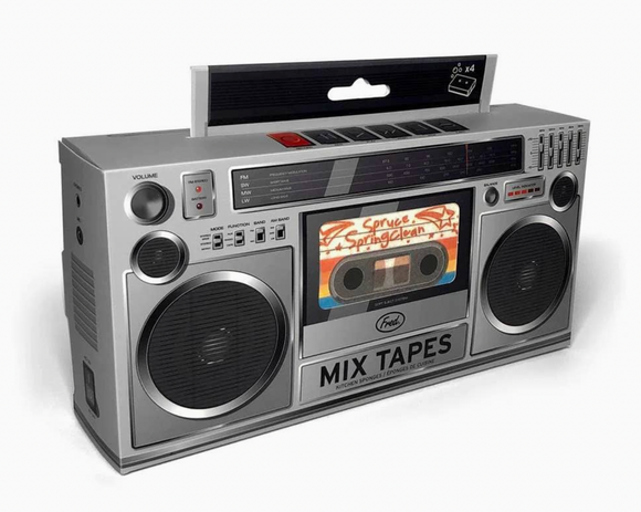 Sponges: Boom Box Cassette Tapes