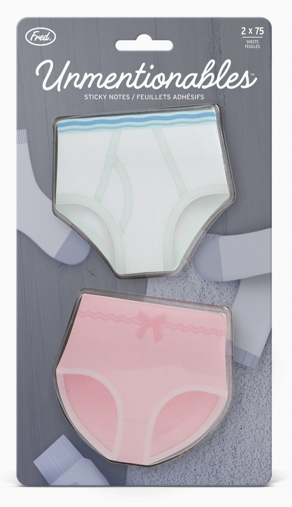 Unmentionables - Sticky Notes