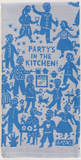 Party's in the Kitchen Dish Towel