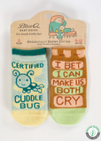 Organic Cotton Baby Socks - Cuddle & Cry