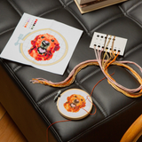 Golden Retriever Mini Cross Stitch Embroidery Kit