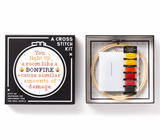 A Cross Stitch Kit - Bonfire