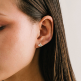 Lover's Tempo Rene Stud Earrings: Gold