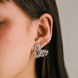 Lover's Tempo Debut Heart Stud Earrings: Gold