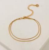 Lover's Tempo Dion Layered Bracelet: Gold