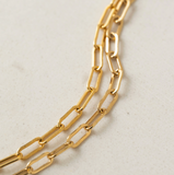 Lover's Tempo Verona Pave Heart Layered Necklace: Gold