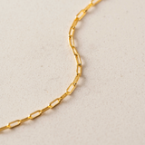 Lover's Tempo Kismet Pearl Necklace: Gold