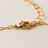 Lover's Tempo Kismet Pearl Necklace: Gold