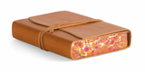Cavallini Leather Notebook - Tan Roma Lussa