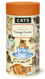 Vintage 1000 Piece Puzzle - Vintage Cats