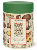 Vintage Mini 240 Piece Puzzle - Mushrooms
