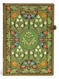 Poetry in Bloom Midi Clasp Lined Journal
