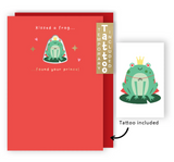 Valentine's - Kissed a Frog (Temporary Tattoo)