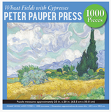 1000 pc Puzzle - Wheat Fields with Cypresses