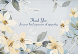 Boxed Thank You - White Jasmine Sympathy