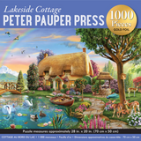 1000 pc Puzzle - Lake Side Cottage