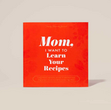 Mom, I Want to Learn Your Recipes, Recipe Book