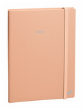 Quo Vadis Peach Lined Notebook