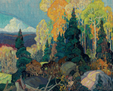 1000 pc Puzzle - Autumn Hillside