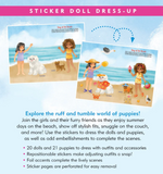 Sticker Doll Dress-up - Puppies