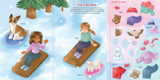 Sticker Doll Dress-up - Puppies