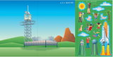 Sticker Scenes - Outer Space