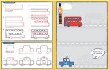 Learn to Draw - Cars, Trucks & Trains