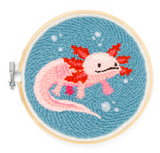 Axolotl Punch Needle Kit