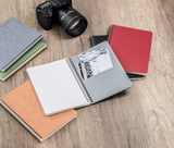 A5 Tan Spiral Clairefontaine - Lined with Divider Pockets 5.8" x 8.3"