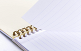 A5 Tan Spiral Clairefontaine - Lined with Divider Pockets 5.8" x 8.3"