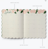 2026-27 Rifle Paper Academic Month-to-View Planner - Pink Hydrangea