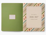 2026-27 Rifle Paper Academic Month-to-View Planner - Paisley